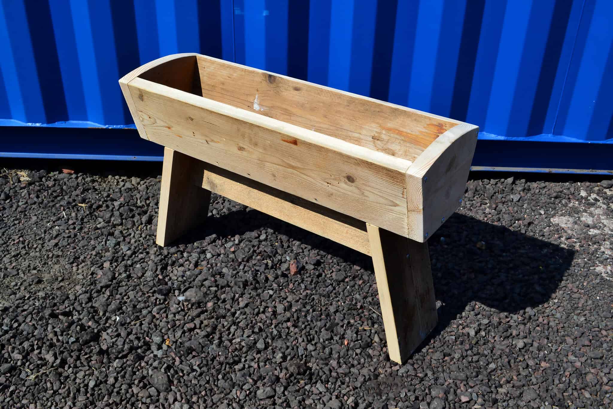 plant trough with legs