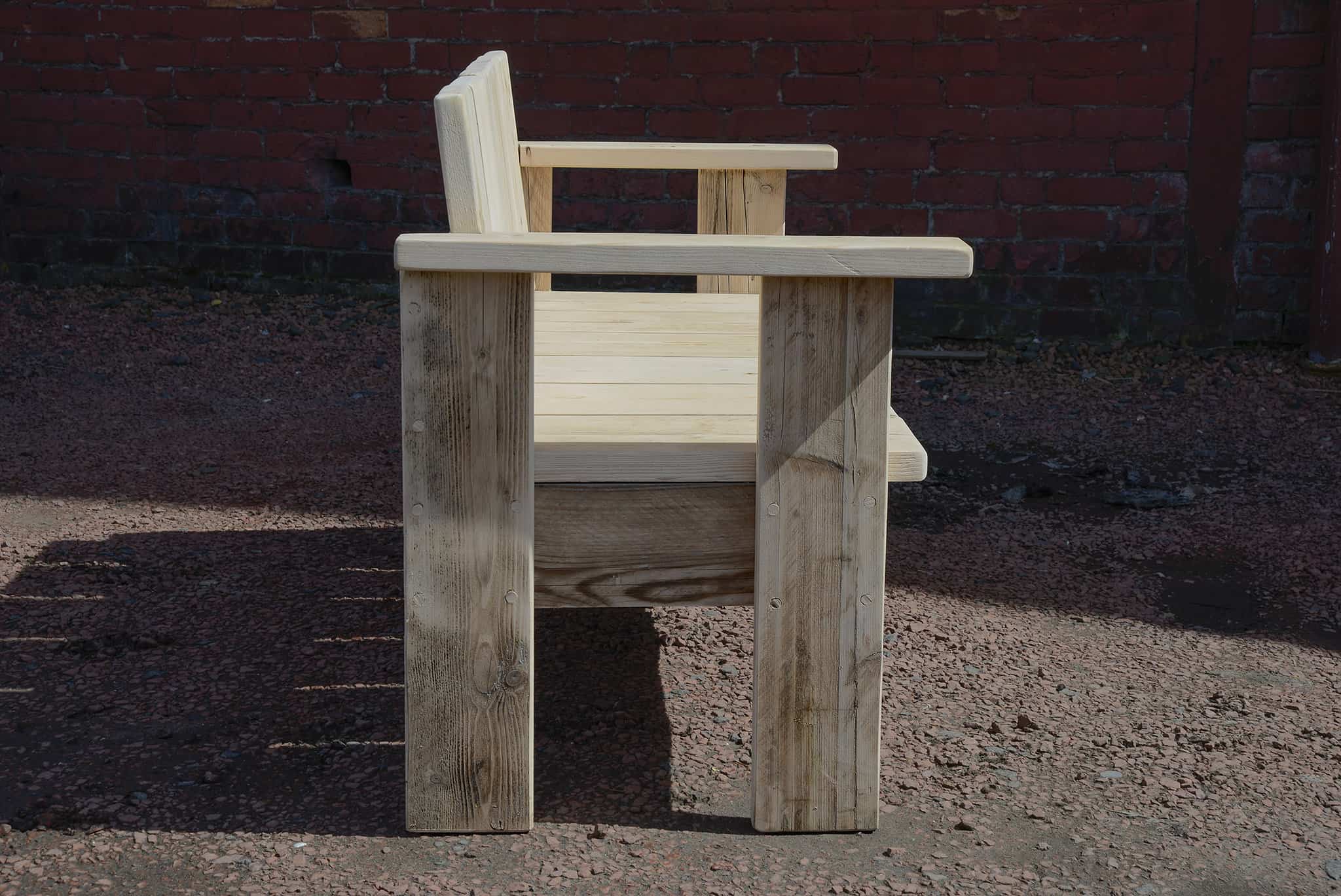 benbecula bench in smooth finish
