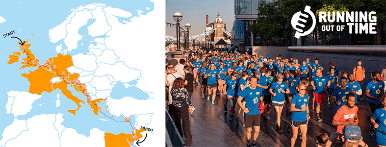  COP 27 running out of time climate relay map