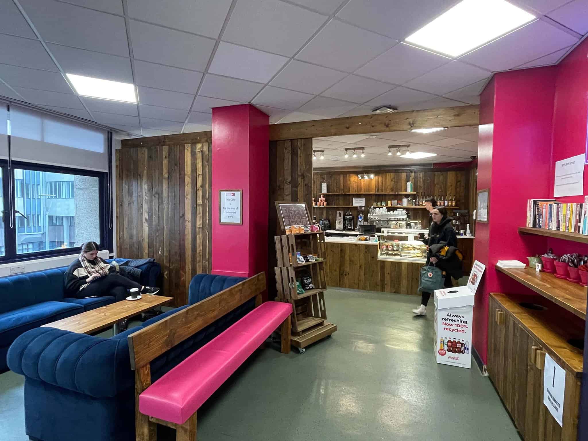 queen margaret union cafe refit