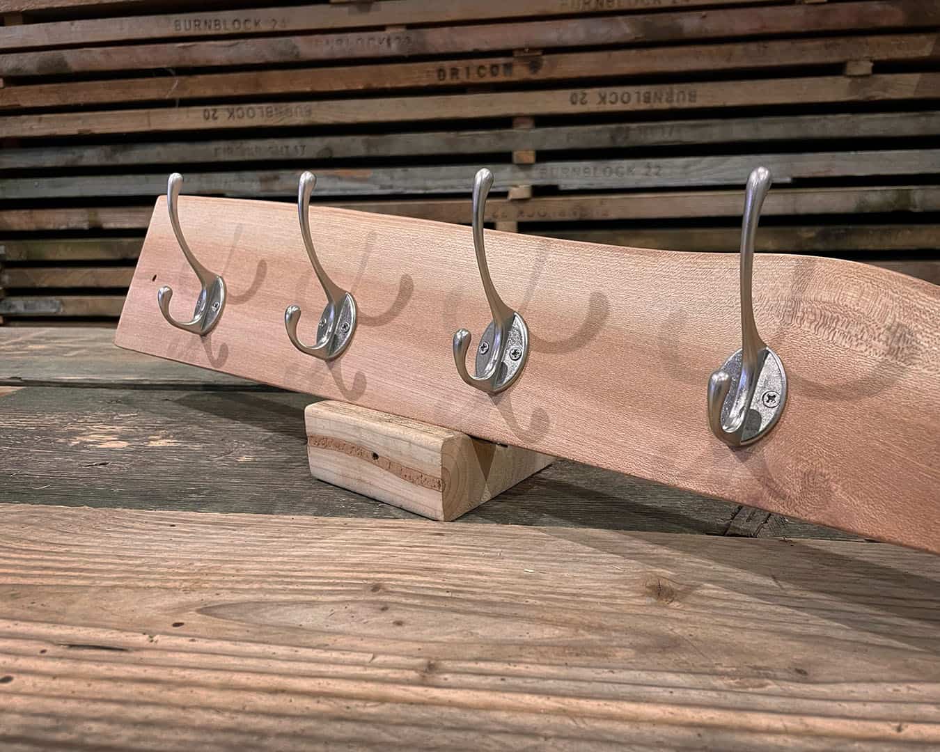 Hardwood Coat Rack
