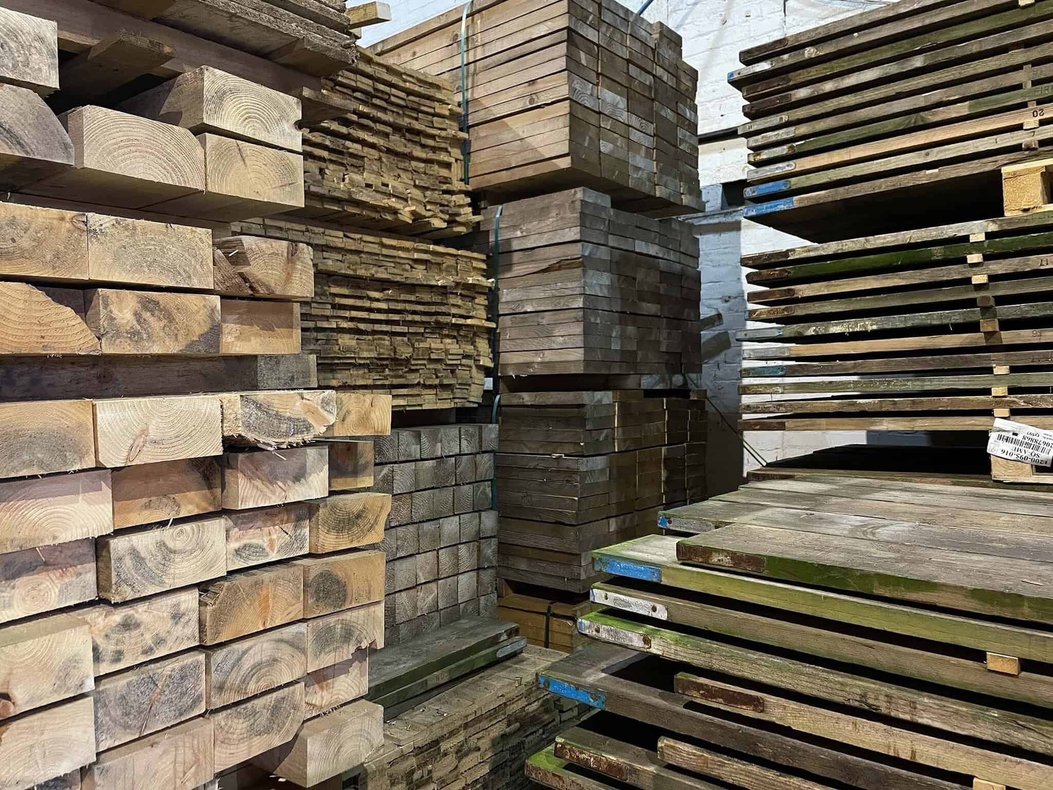 Bale of Scottish spruce