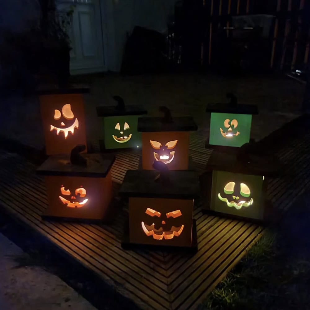 Halloween lantern workshop